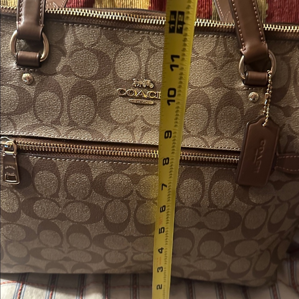Coach F79609 Signature Tote Bag for Women X& 2 matching wallets - Picture 4 of 16